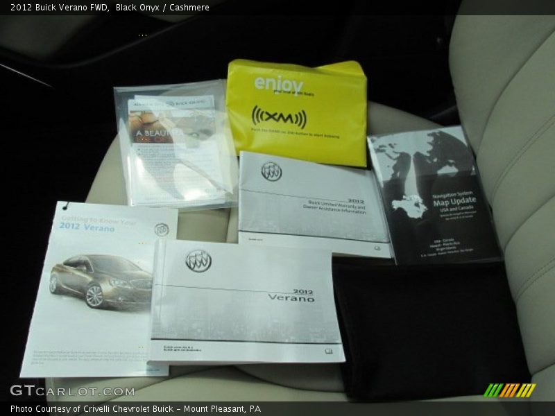 Black Onyx / Cashmere 2012 Buick Verano FWD
