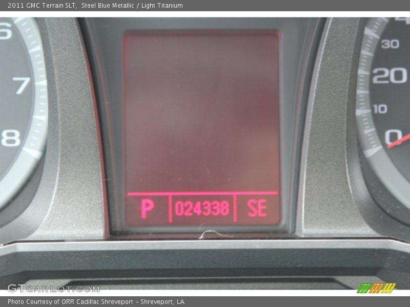 Steel Blue Metallic / Light Titanium 2011 GMC Terrain SLT