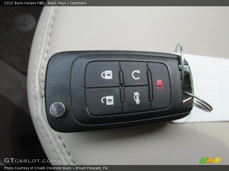 Black Onyx / Cashmere 2012 Buick Verano FWD