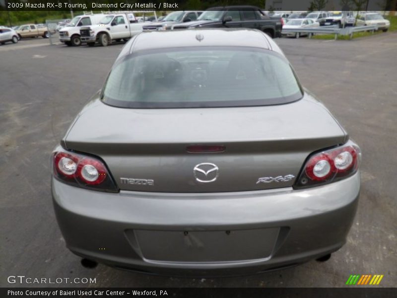 Diamond Gray Metallic / Black 2009 Mazda RX-8 Touring