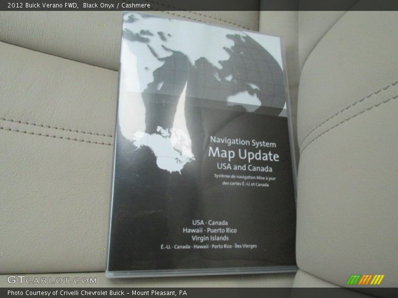 Black Onyx / Cashmere 2012 Buick Verano FWD