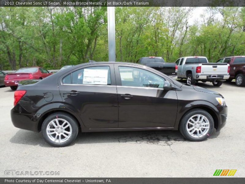  2013 Sonic LT Sedan Mocha Bronze Metallic