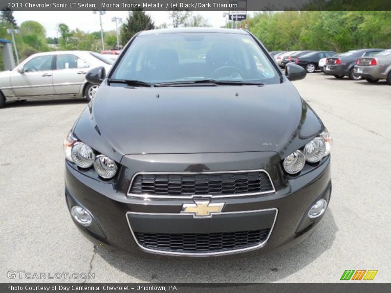  2013 Sonic LT Sedan Mocha Bronze Metallic