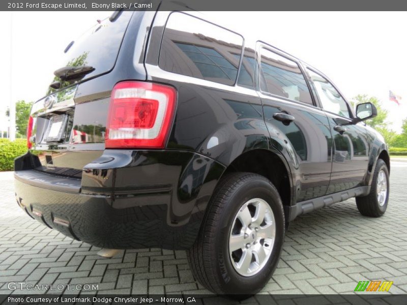 Ebony Black / Camel 2012 Ford Escape Limited