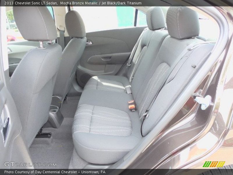 Mocha Bronze Metallic / Jet Black/Dark Titanium 2013 Chevrolet Sonic LT Sedan