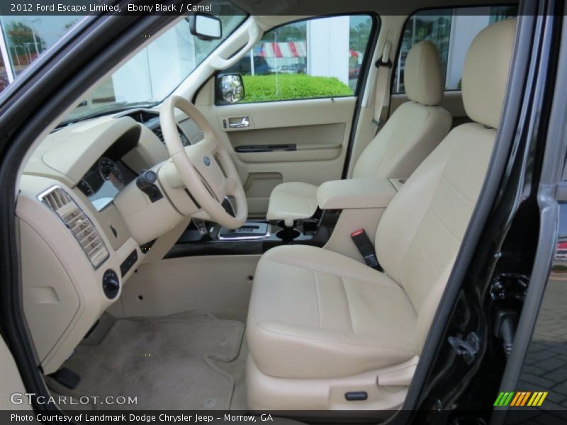  2012 Escape Limited Camel Interior