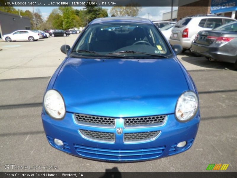 Electric Blue Pearlcoat / Dark Slate Gray 2004 Dodge Neon SXT