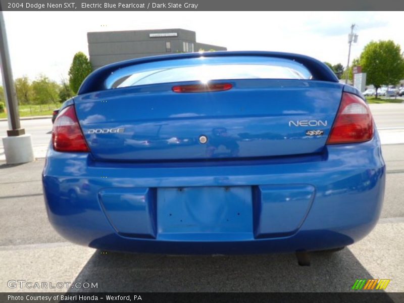Electric Blue Pearlcoat / Dark Slate Gray 2004 Dodge Neon SXT