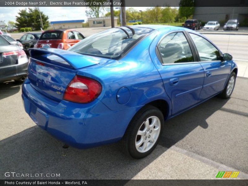 Electric Blue Pearlcoat / Dark Slate Gray 2004 Dodge Neon SXT