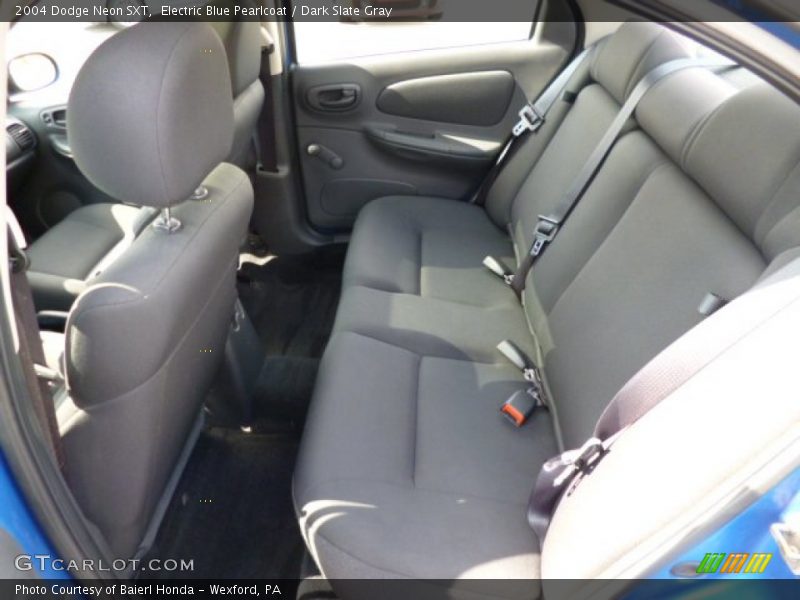 Rear Seat of 2004 Neon SXT