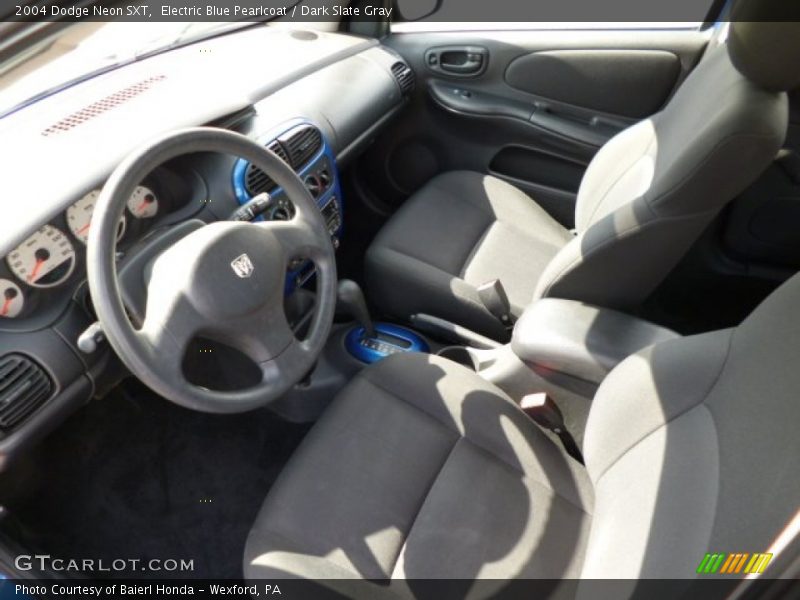 Dark Slate Gray Interior - 2004 Neon SXT 