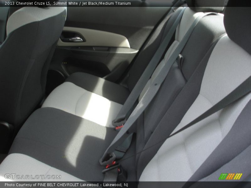 Summit White / Jet Black/Medium Titanium 2013 Chevrolet Cruze LS