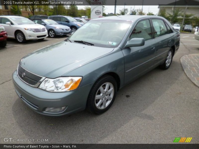 Silver Spruce Metallic / Stone 2001 Toyota Avalon XLS