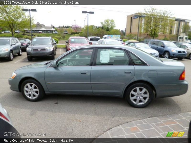 Silver Spruce Metallic / Stone 2001 Toyota Avalon XLS