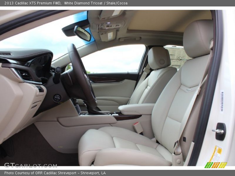 White Diamond Tricoat / Shale/Cocoa 2013 Cadillac XTS Premium FWD