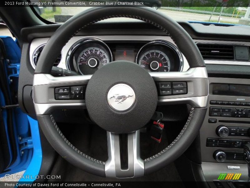  2013 Mustang V6 Premium Convertible Steering Wheel