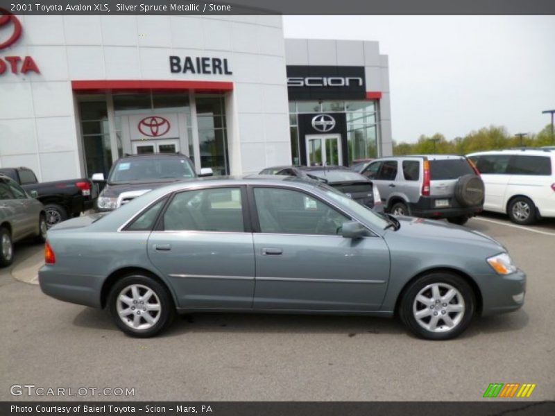 Silver Spruce Metallic / Stone 2001 Toyota Avalon XLS