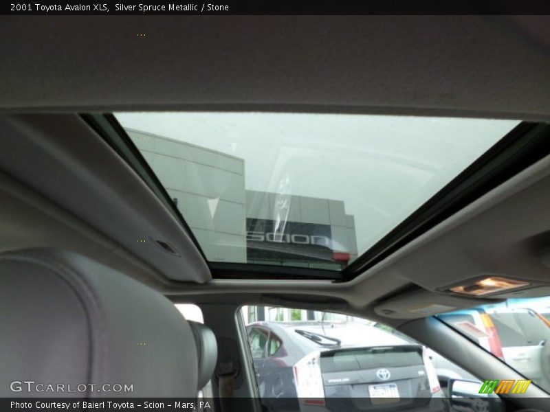 Silver Spruce Metallic / Stone 2001 Toyota Avalon XLS