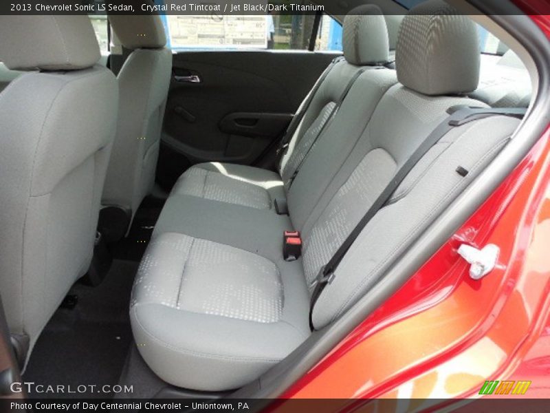 Rear Seat of 2013 Sonic LS Sedan