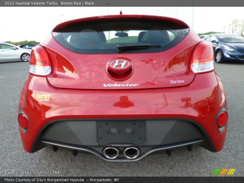 Boston Red / Black 2013 Hyundai Veloster Turbo