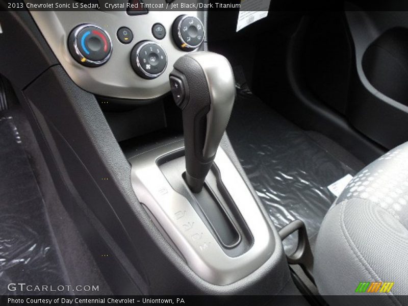  2013 Sonic LS Sedan 6 Speed Automatic Shifter