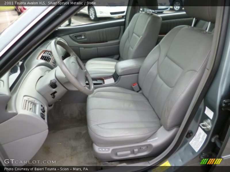 Silver Spruce Metallic / Stone 2001 Toyota Avalon XLS