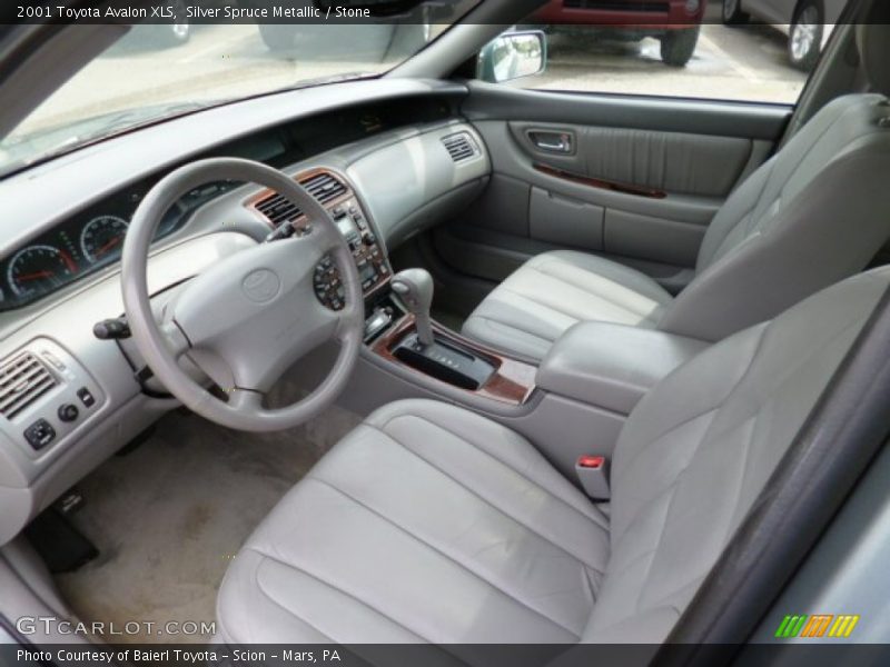 Silver Spruce Metallic / Stone 2001 Toyota Avalon XLS