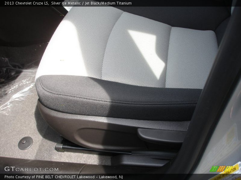 Silver Ice Metallic / Jet Black/Medium Titanium 2013 Chevrolet Cruze LS