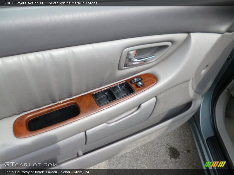 Silver Spruce Metallic / Stone 2001 Toyota Avalon XLS