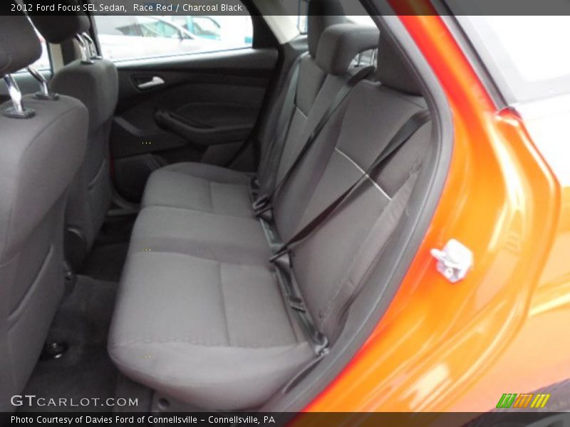 Race Red / Charcoal Black 2012 Ford Focus SEL Sedan