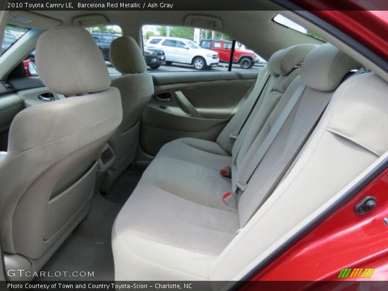 Barcelona Red Metallic / Ash Gray 2010 Toyota Camry LE