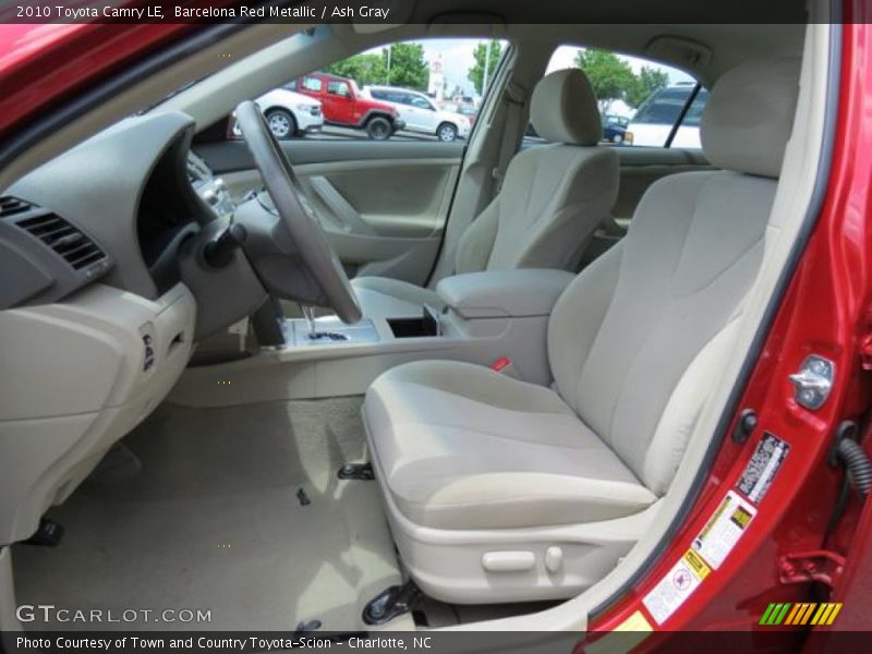 Barcelona Red Metallic / Ash Gray 2010 Toyota Camry LE