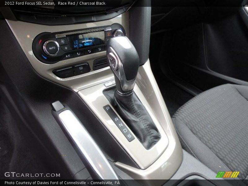 Race Red / Charcoal Black 2012 Ford Focus SEL Sedan