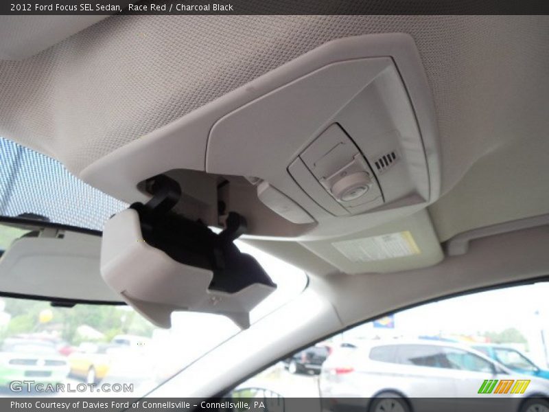 Race Red / Charcoal Black 2012 Ford Focus SEL Sedan