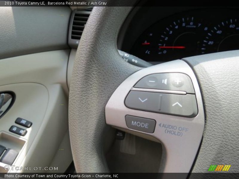 Barcelona Red Metallic / Ash Gray 2010 Toyota Camry LE