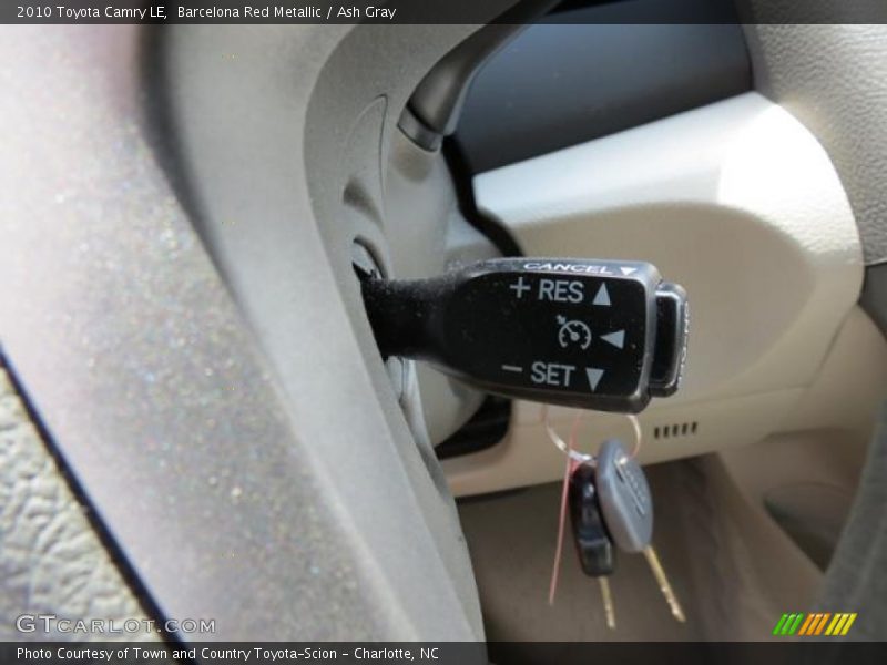 Barcelona Red Metallic / Ash Gray 2010 Toyota Camry LE
