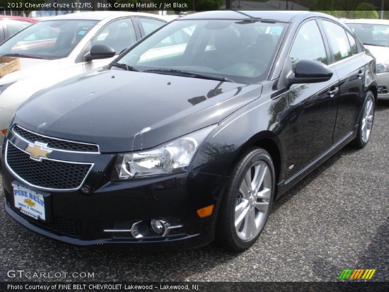 Black Granite Metallic / Jet Black 2013 Chevrolet Cruze LTZ/RS