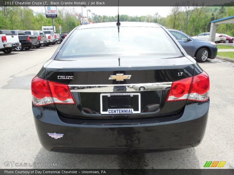 Black Granite Metallic / Jet Black 2013 Chevrolet Cruze LT