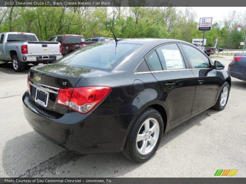 Black Granite Metallic / Jet Black 2013 Chevrolet Cruze LT