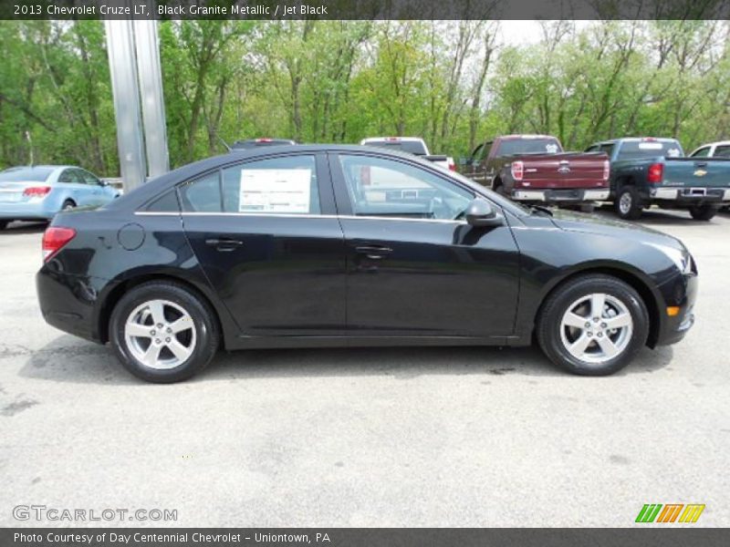Black Granite Metallic / Jet Black 2013 Chevrolet Cruze LT