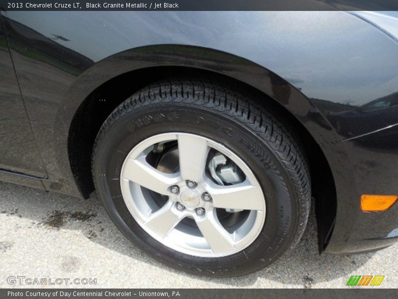 Black Granite Metallic / Jet Black 2013 Chevrolet Cruze LT