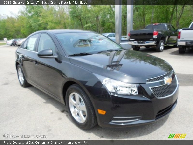 Black Granite Metallic / Jet Black 2013 Chevrolet Cruze LT