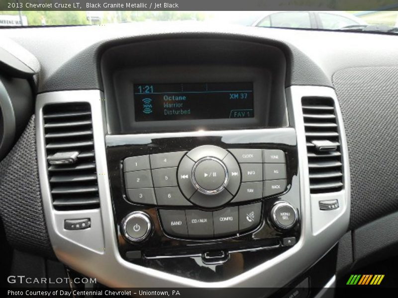 Black Granite Metallic / Jet Black 2013 Chevrolet Cruze LT