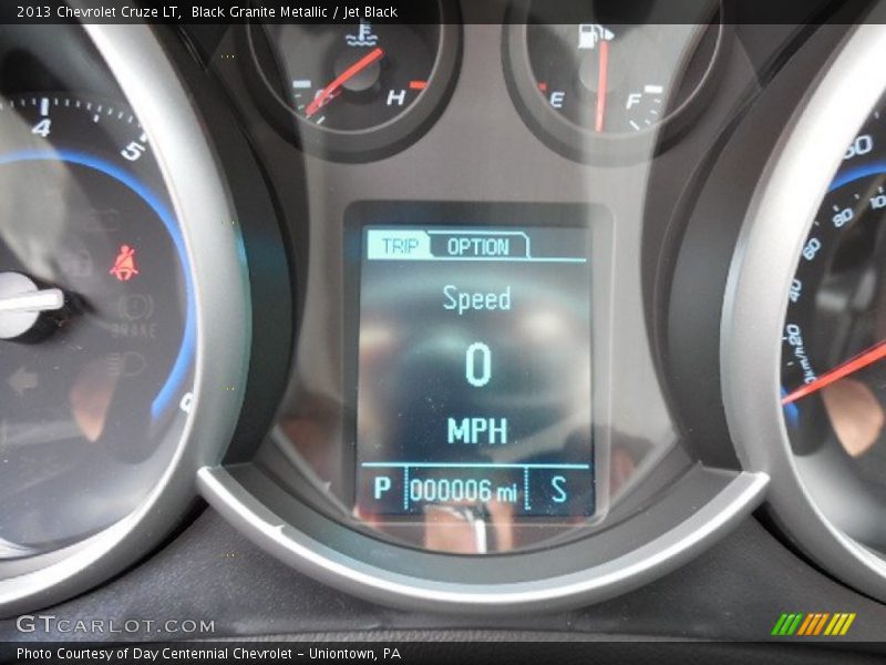 Black Granite Metallic / Jet Black 2013 Chevrolet Cruze LT