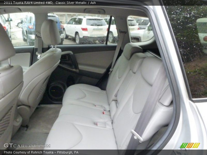 Classic Silver Metallic / Ash 2011 Toyota RAV4 Limited 4WD
