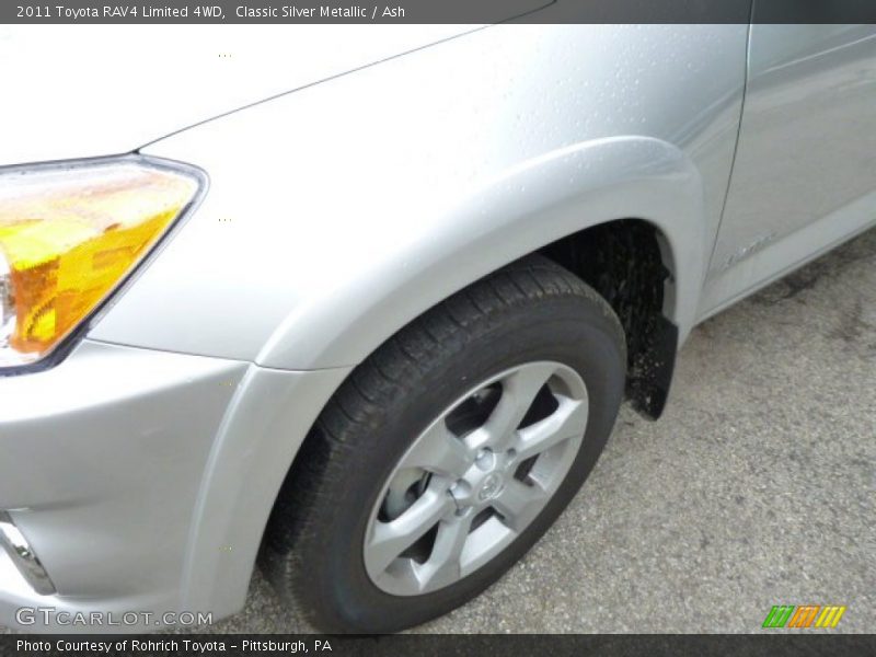 Classic Silver Metallic / Ash 2011 Toyota RAV4 Limited 4WD