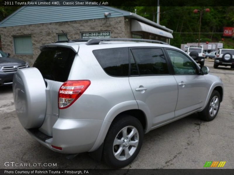 Classic Silver Metallic / Ash 2011 Toyota RAV4 Limited 4WD