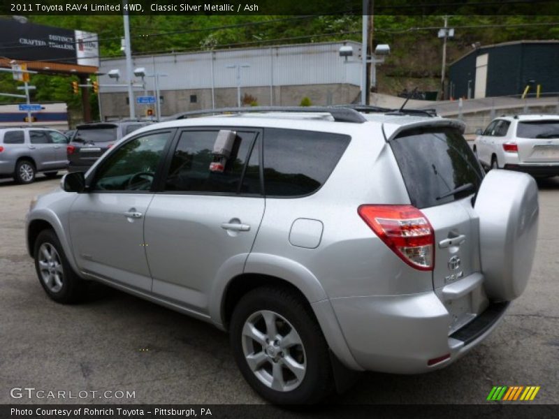 Classic Silver Metallic / Ash 2011 Toyota RAV4 Limited 4WD