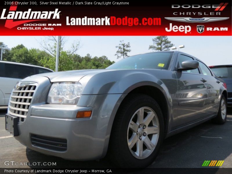 Silver Steel Metallic / Dark Slate Gray/Light Graystone 2006 Chrysler 300