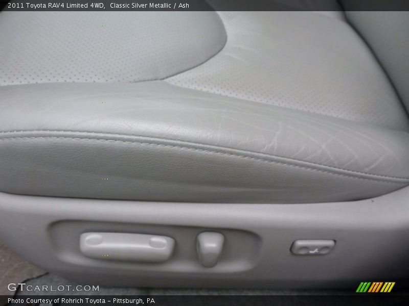 Classic Silver Metallic / Ash 2011 Toyota RAV4 Limited 4WD